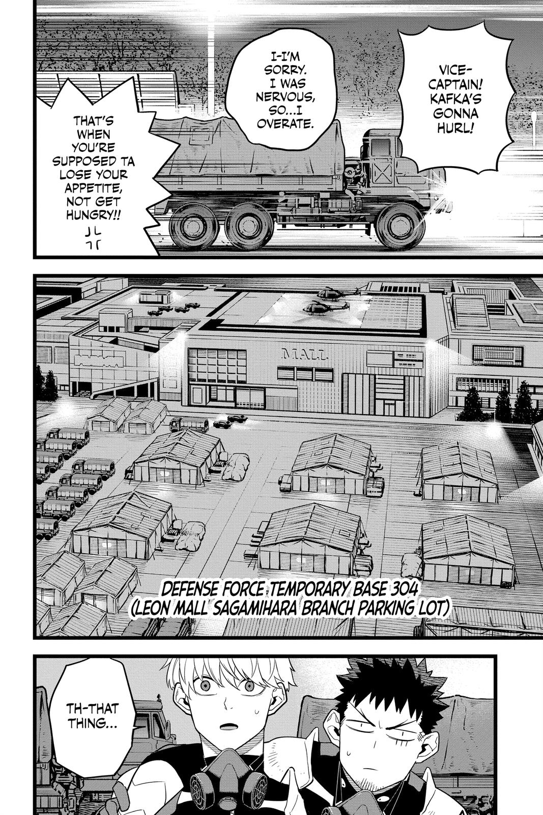 Read Kaiju No.8 ENGLISH Manga Online