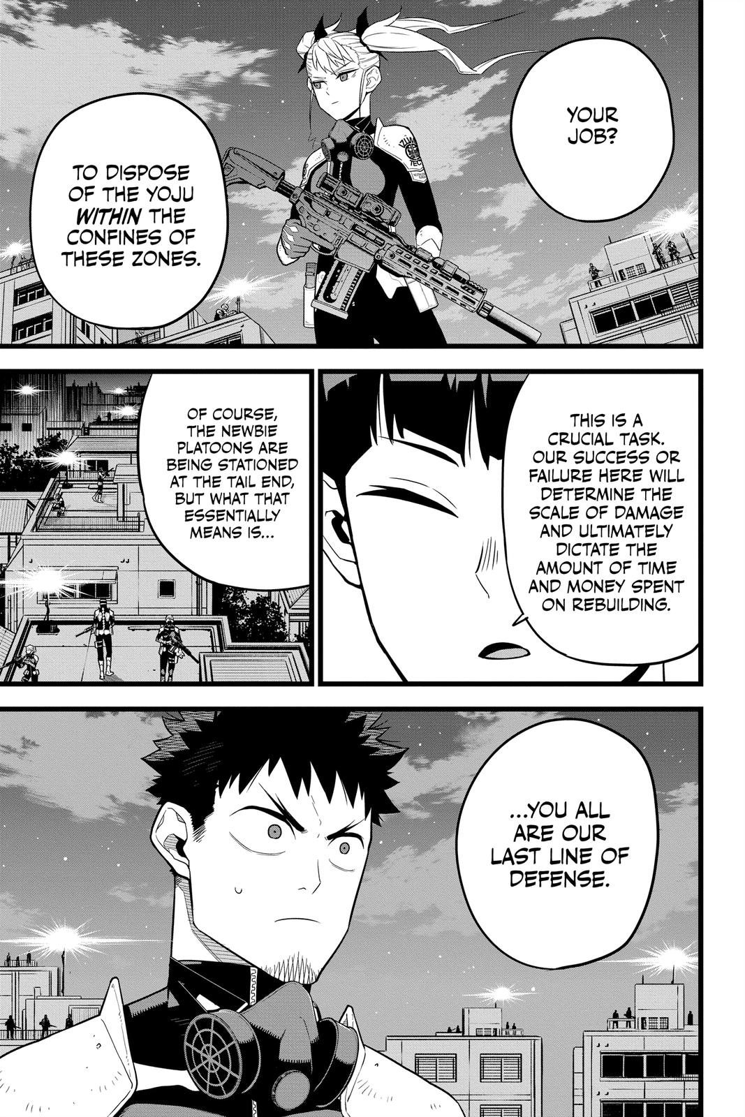 Read Kaiju No.8 ENGLISH Manga Online