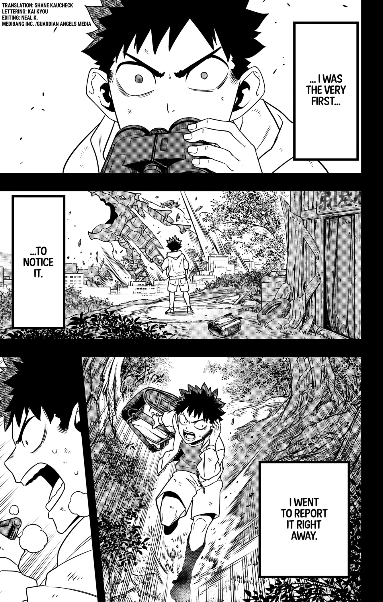 Read Kaiju No.8 ENGLISH Manga Online