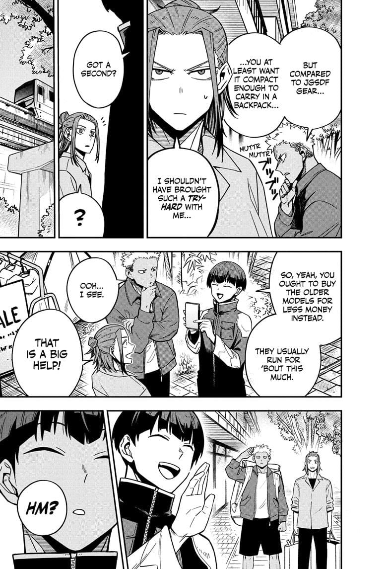 Read Kaiju No.8 ENGLISH Manga Online