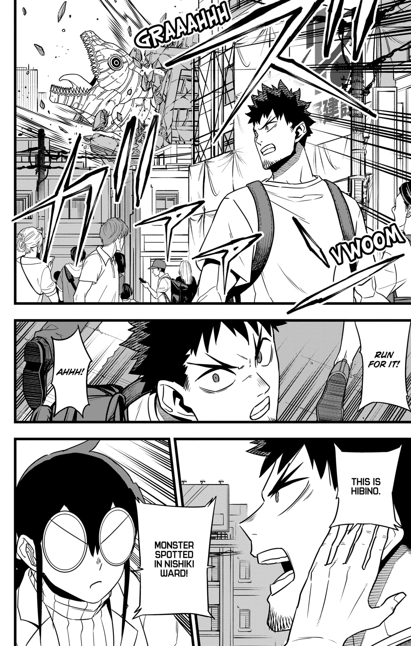 Read Kaiju No.8 ENGLISH Manga Online