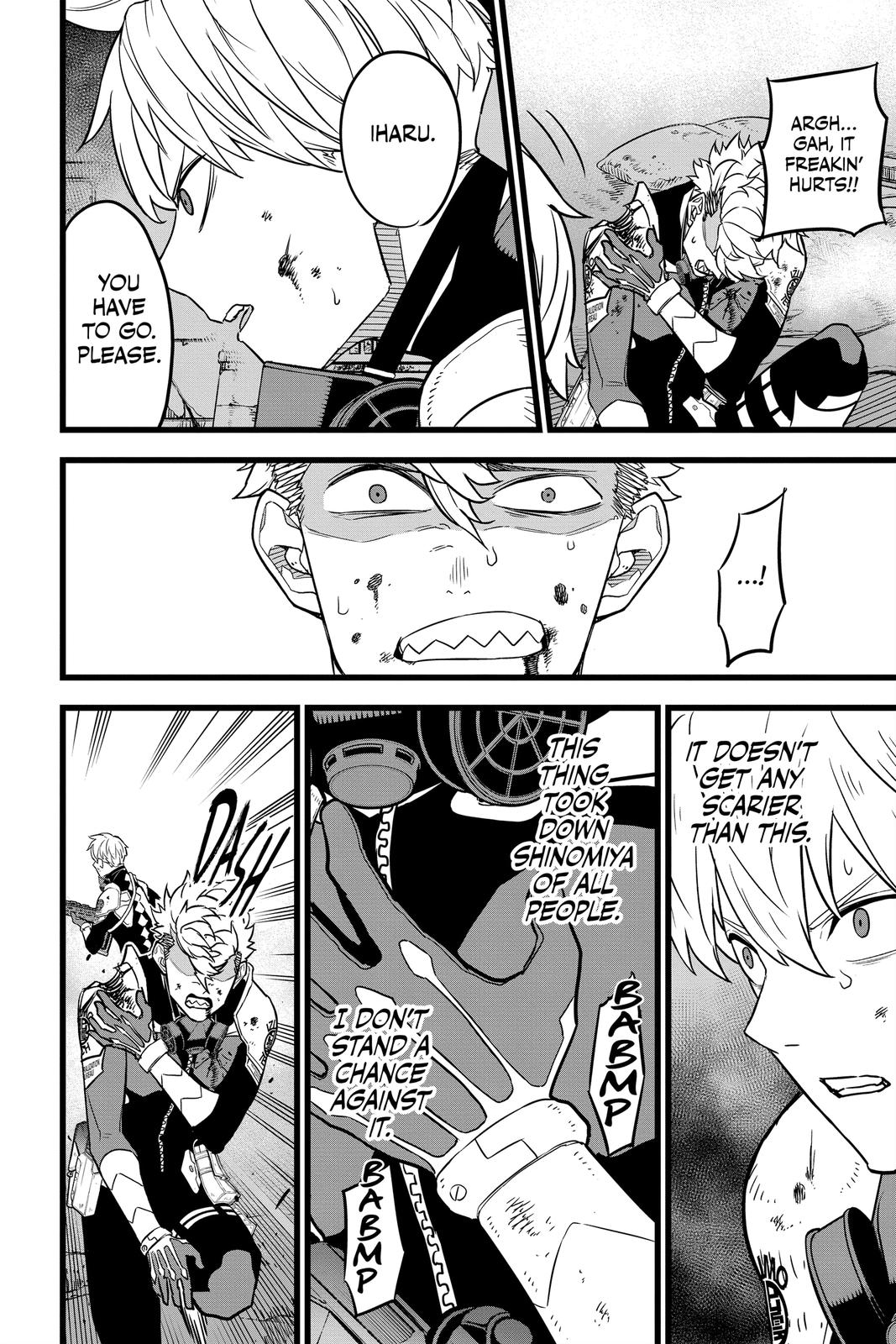 Read Kaiju No.8 ENGLISH Manga Online