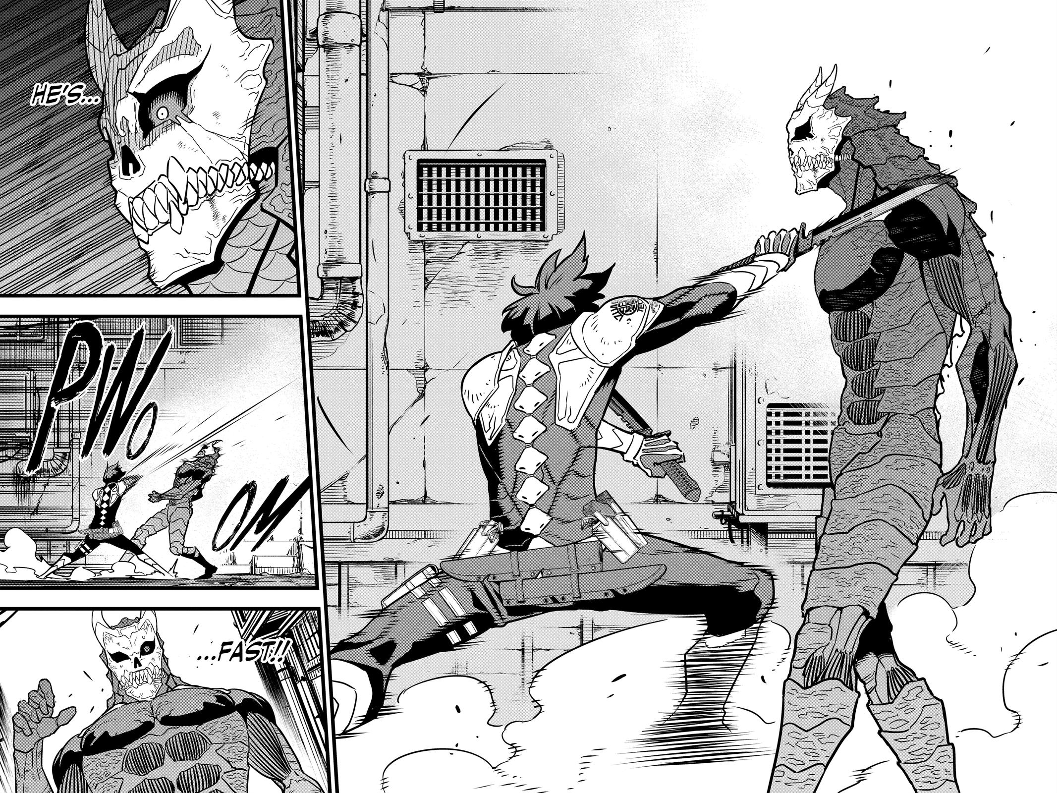 Read Kaiju No.8 ENGLISH Manga Online