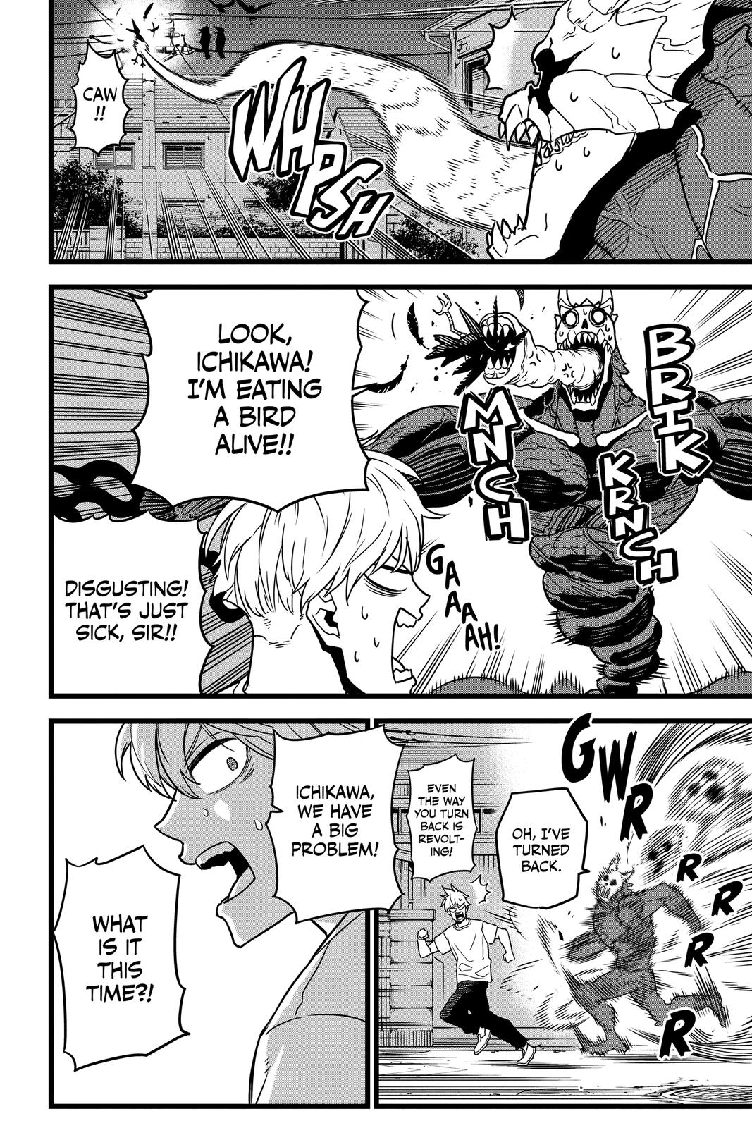 Read Kaiju No.8 ENGLISH Manga Online