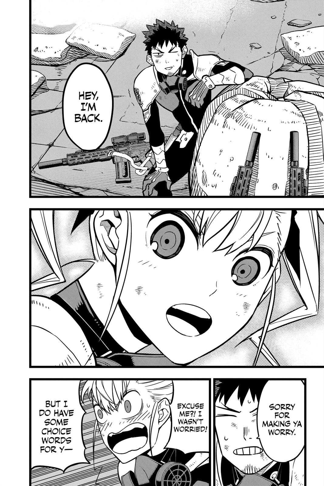 Read Kaiju No.8 ENGLISH Manga Online