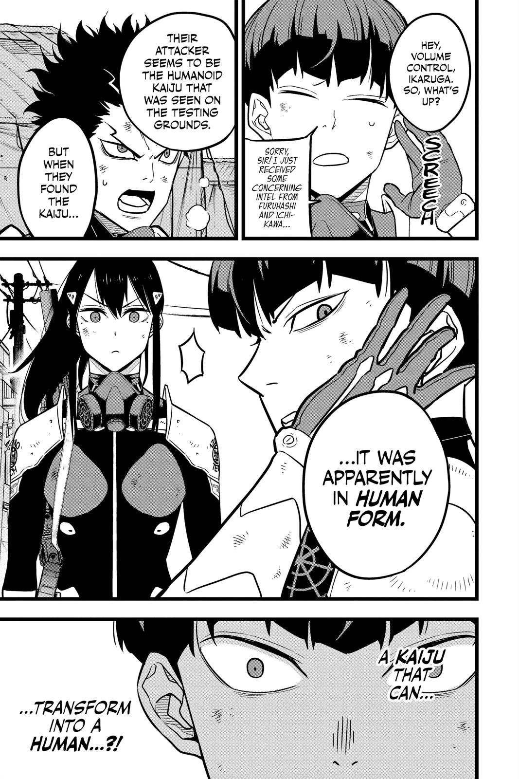 Read Kaiju No.8 ENGLISH Manga Online