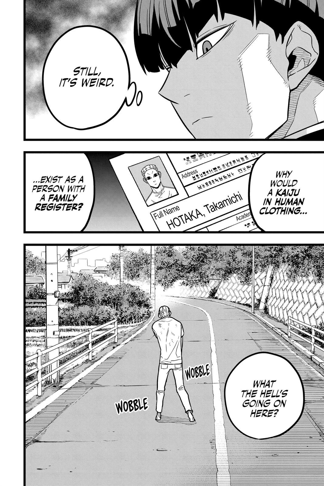 Read Kaiju No.8 ENGLISH Manga Online