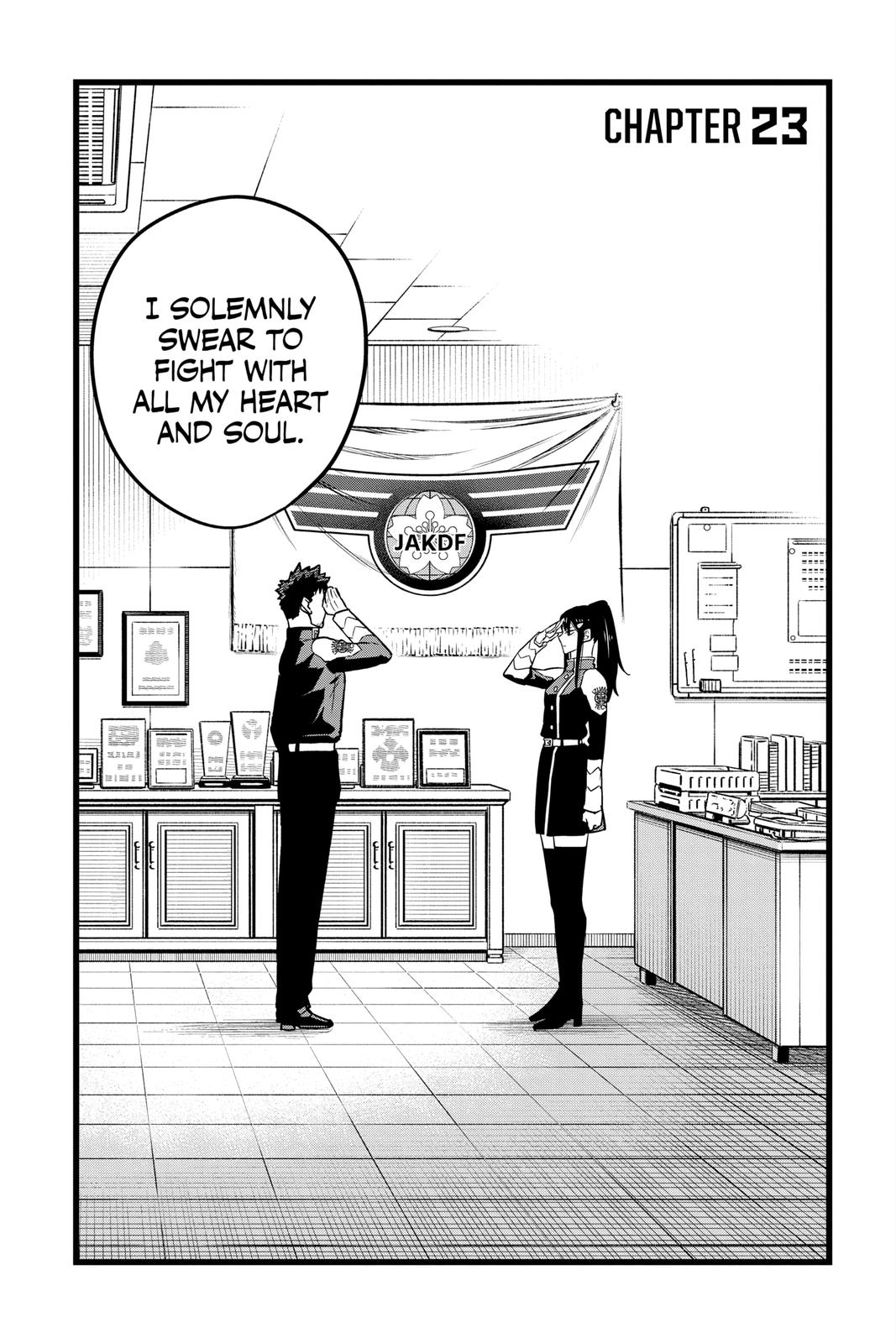 Read Kaiju No.8 ENGLISH Manga Online