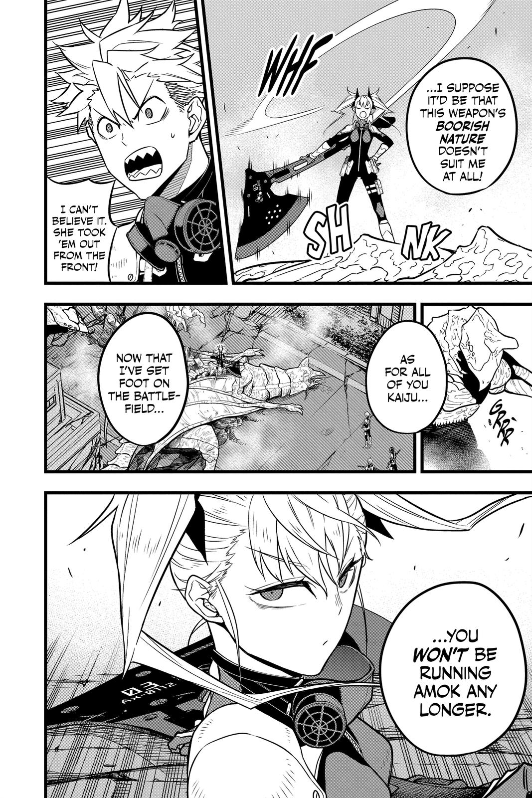 Read Kaiju No.8 ENGLISH Manga Online