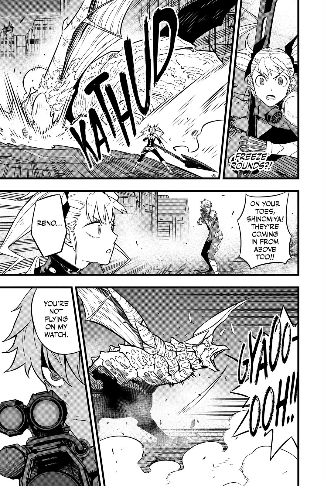 Read Kaiju No.8 ENGLISH Manga Online