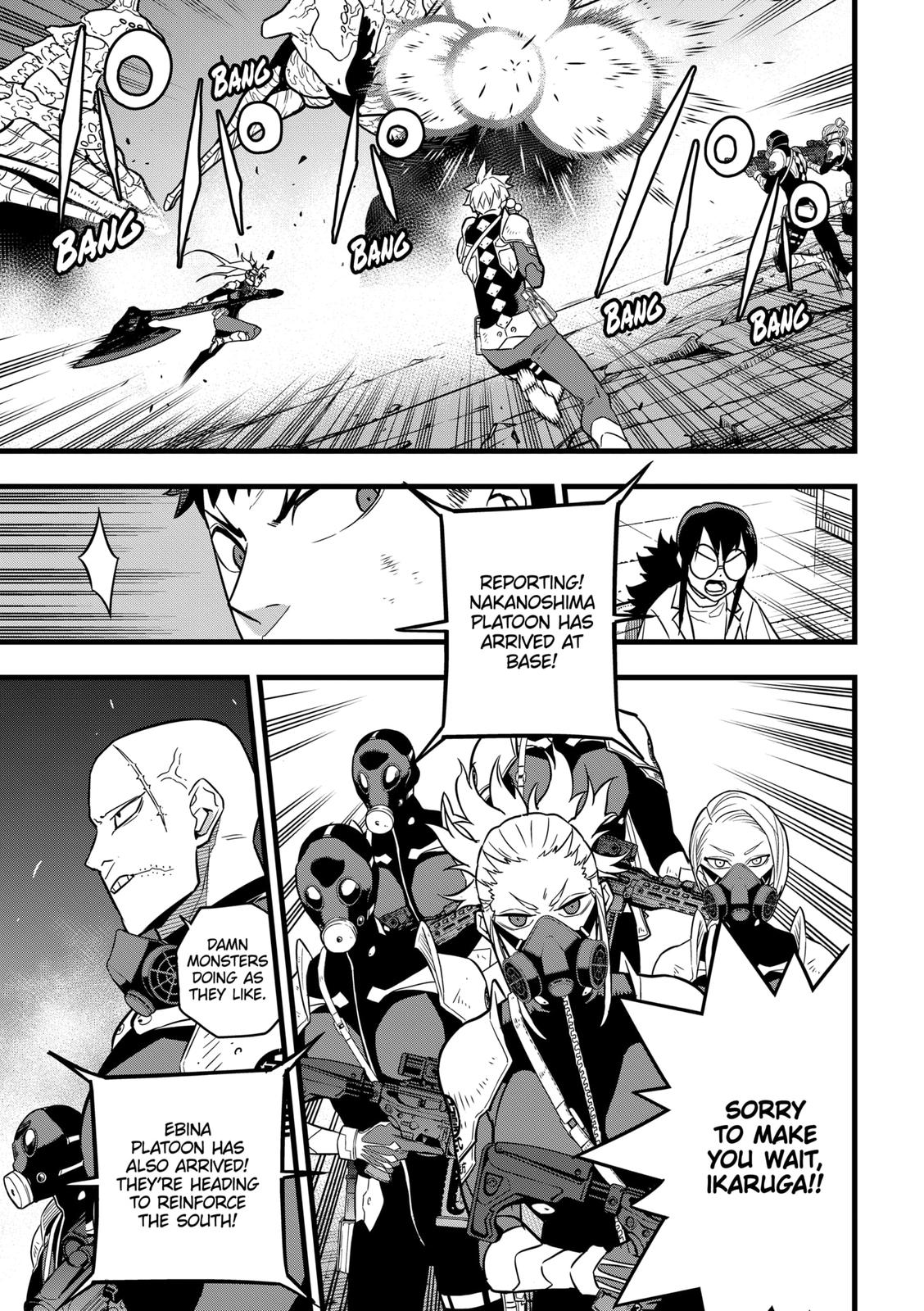 Read Kaiju No.8 ENGLISH Manga Online