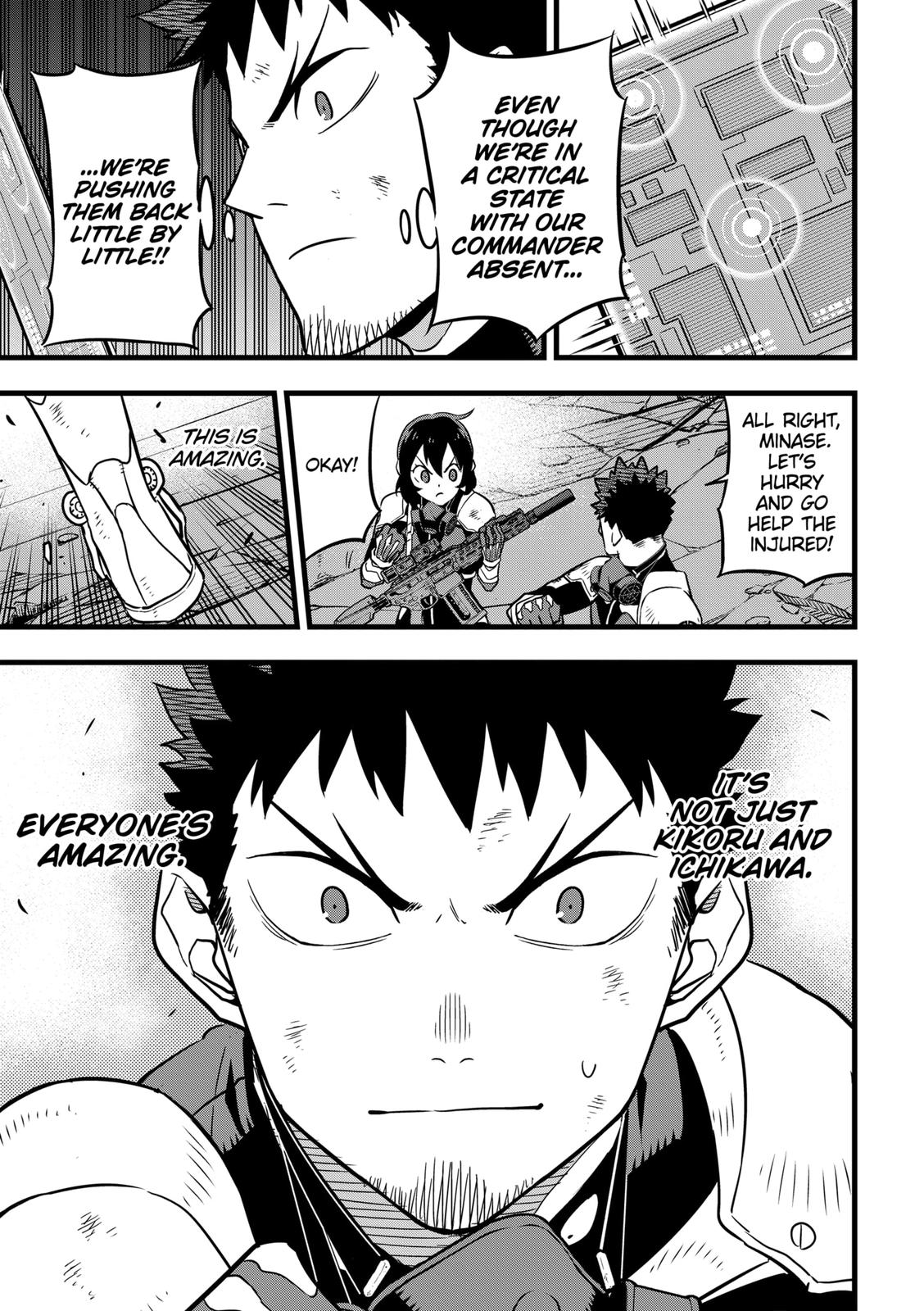 Read Kaiju No.8 ENGLISH Manga Online