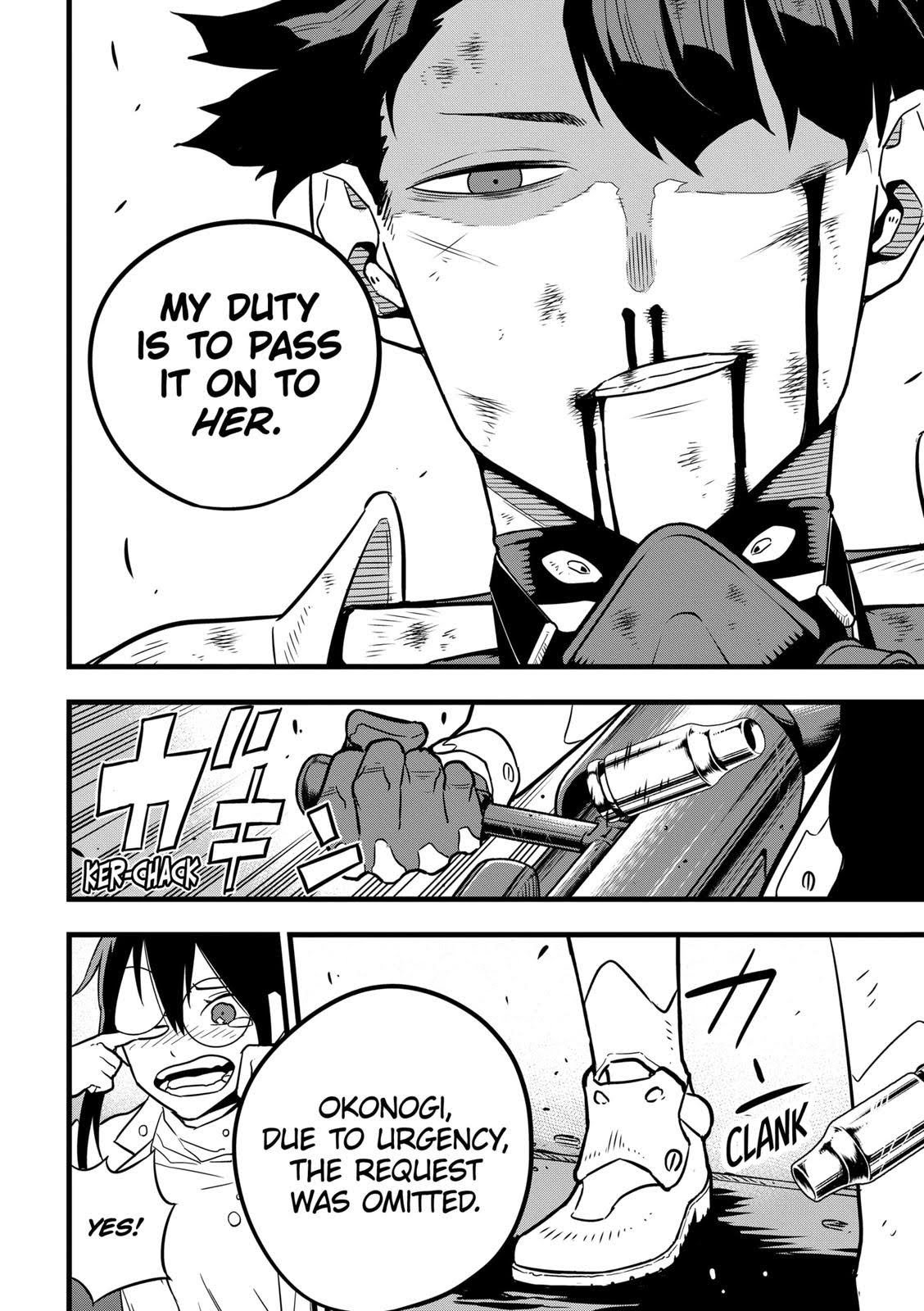 Read Kaiju No.8 ENGLISH Manga Online