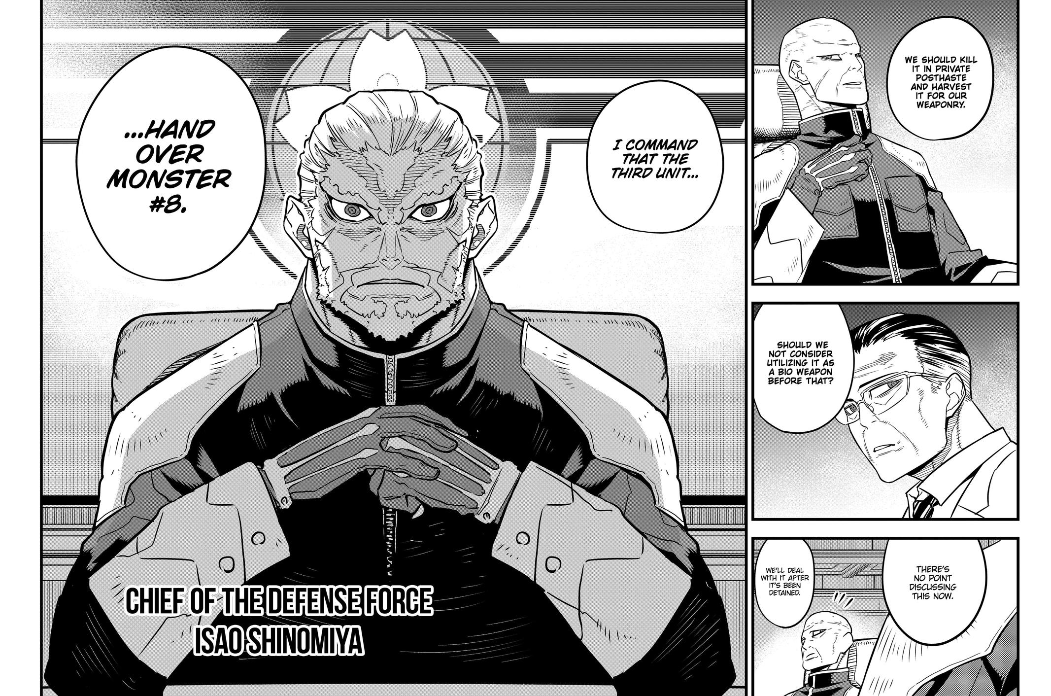 Read Kaiju No.8 ENGLISH Manga Online