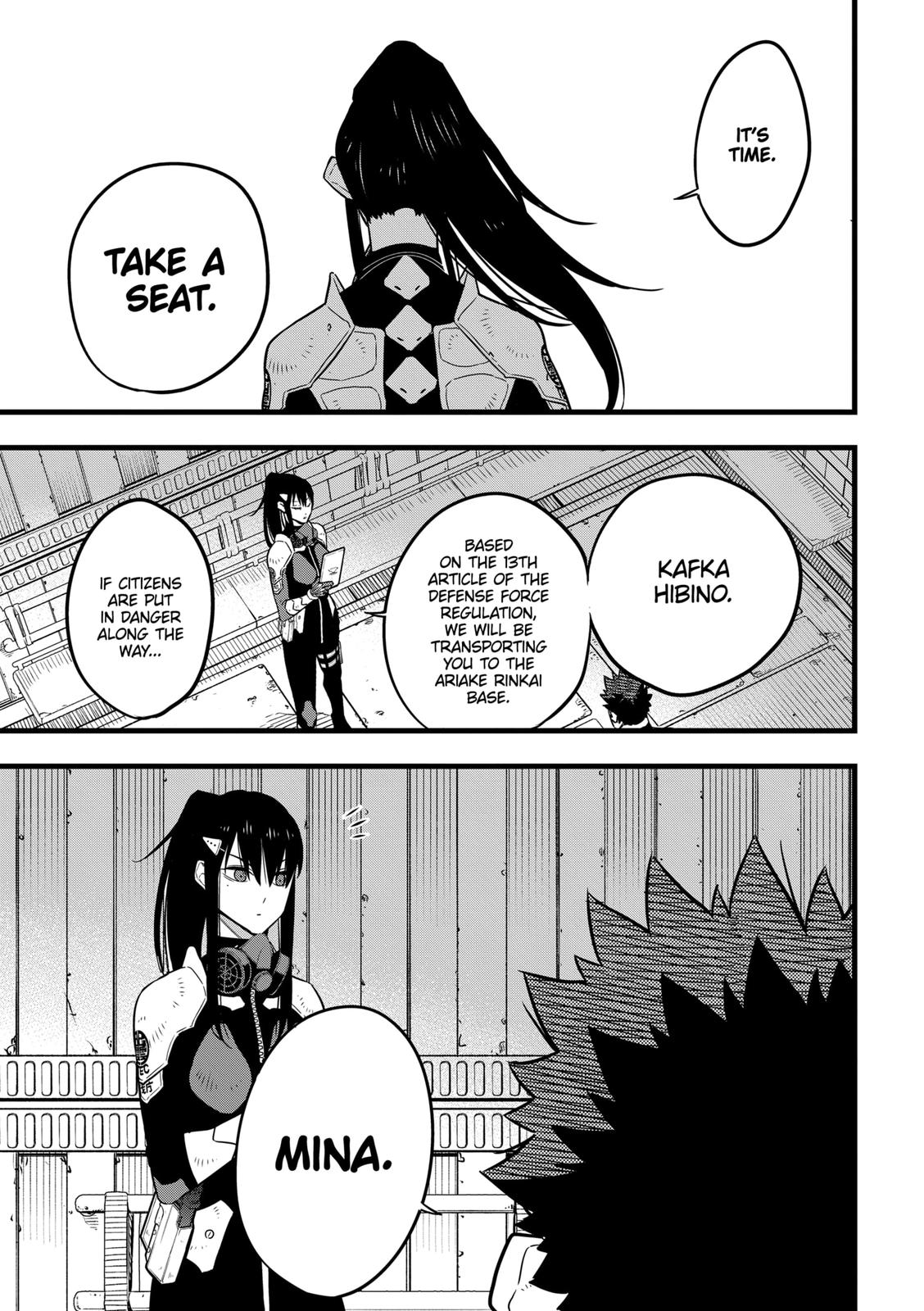 Read Kaiju No.8 ENGLISH Manga Online