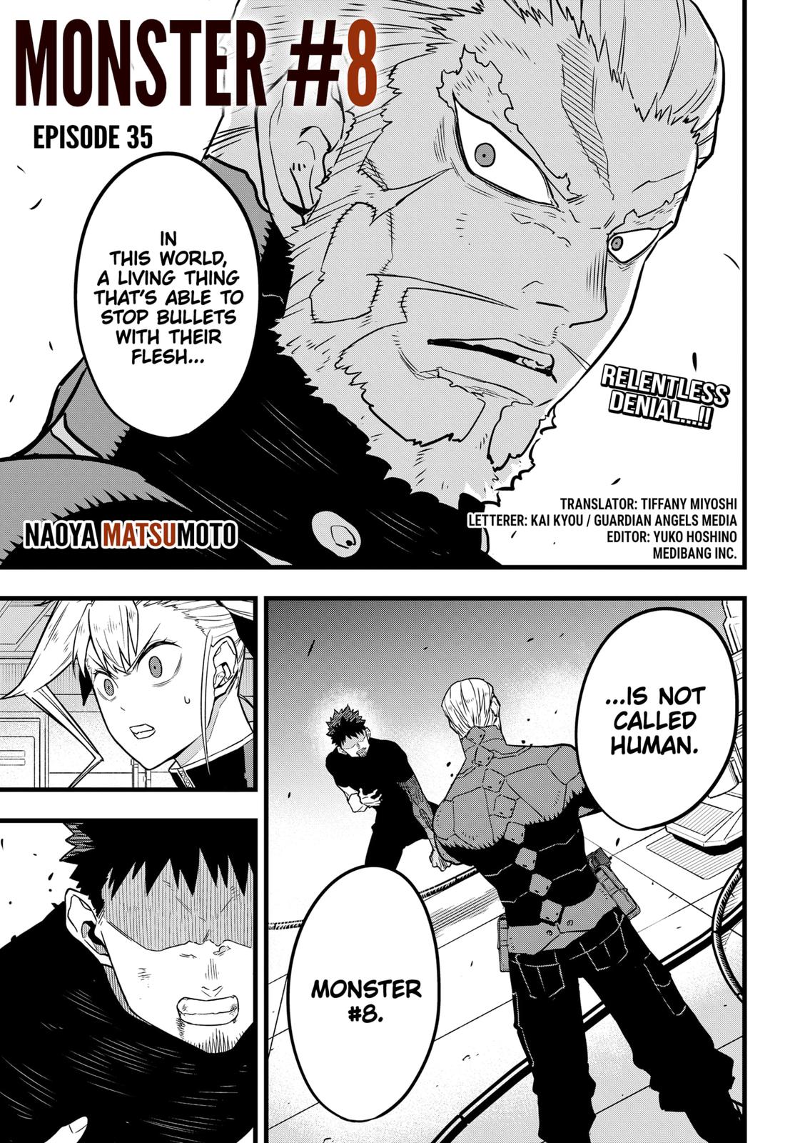 Read Kaiju No.8 ENGLISH Manga Online