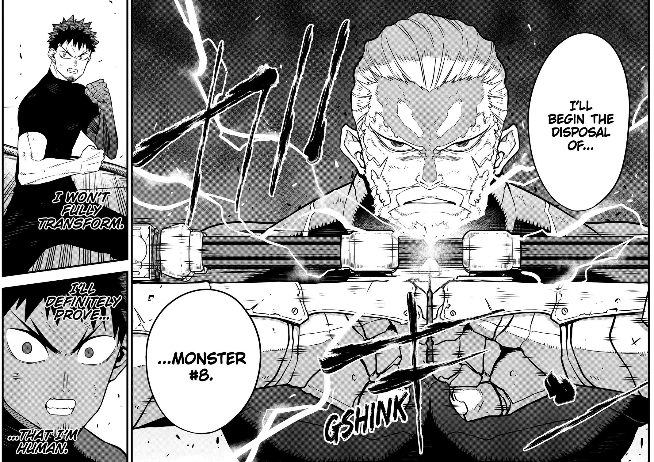 Read Kaiju No.8 ENGLISH Manga Online