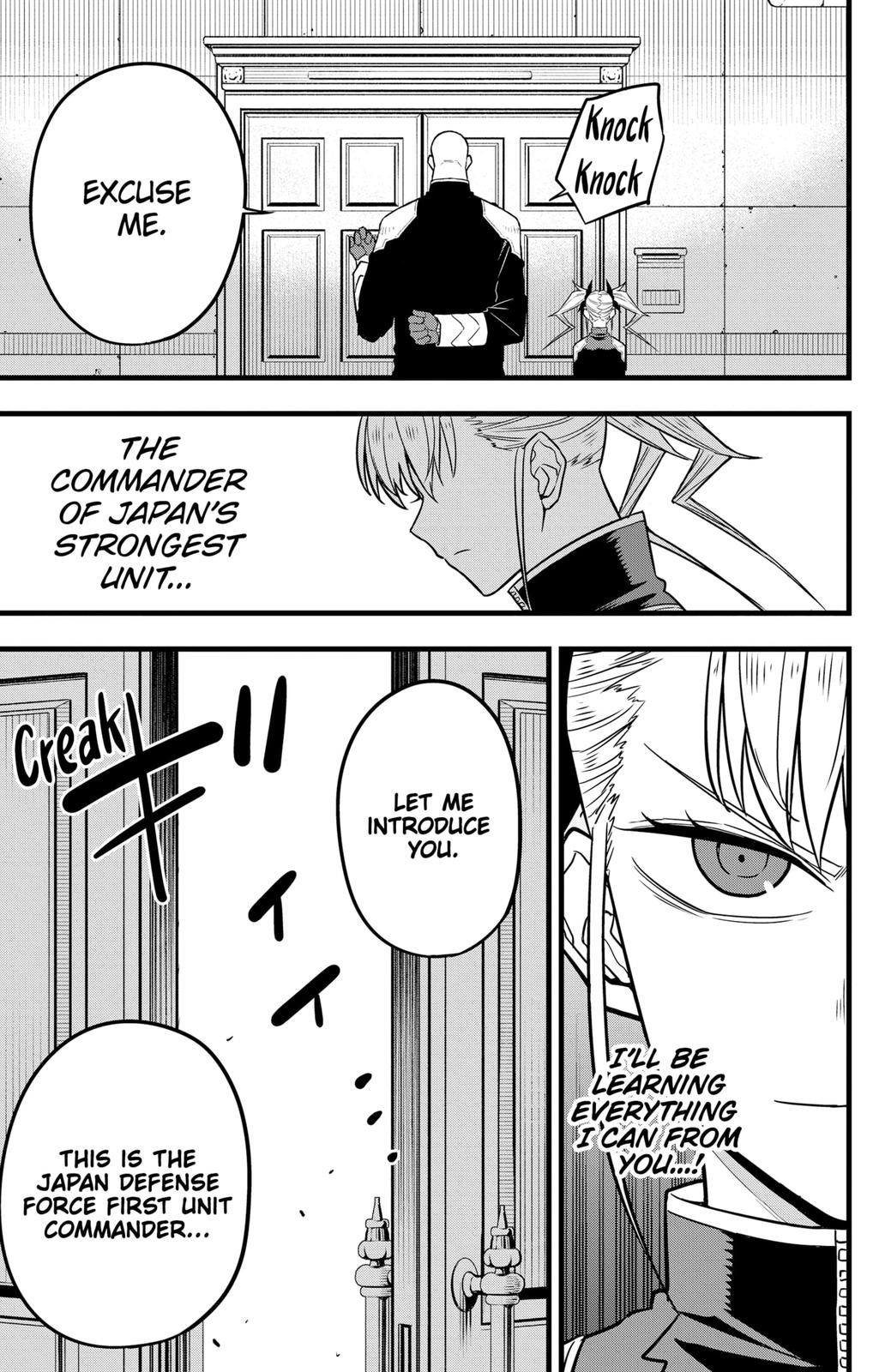 Read Kaiju No.8 ENGLISH Manga Online