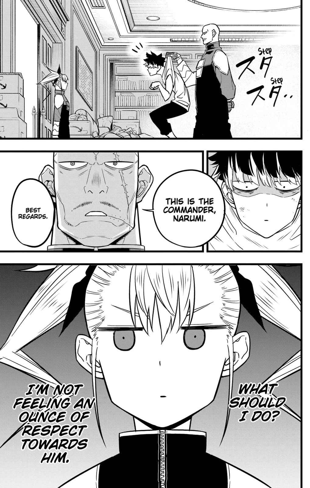 Read Kaiju No.8 ENGLISH Manga Online