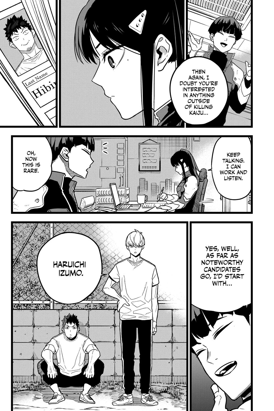 Read Kaiju No.8 ENGLISH Manga Online