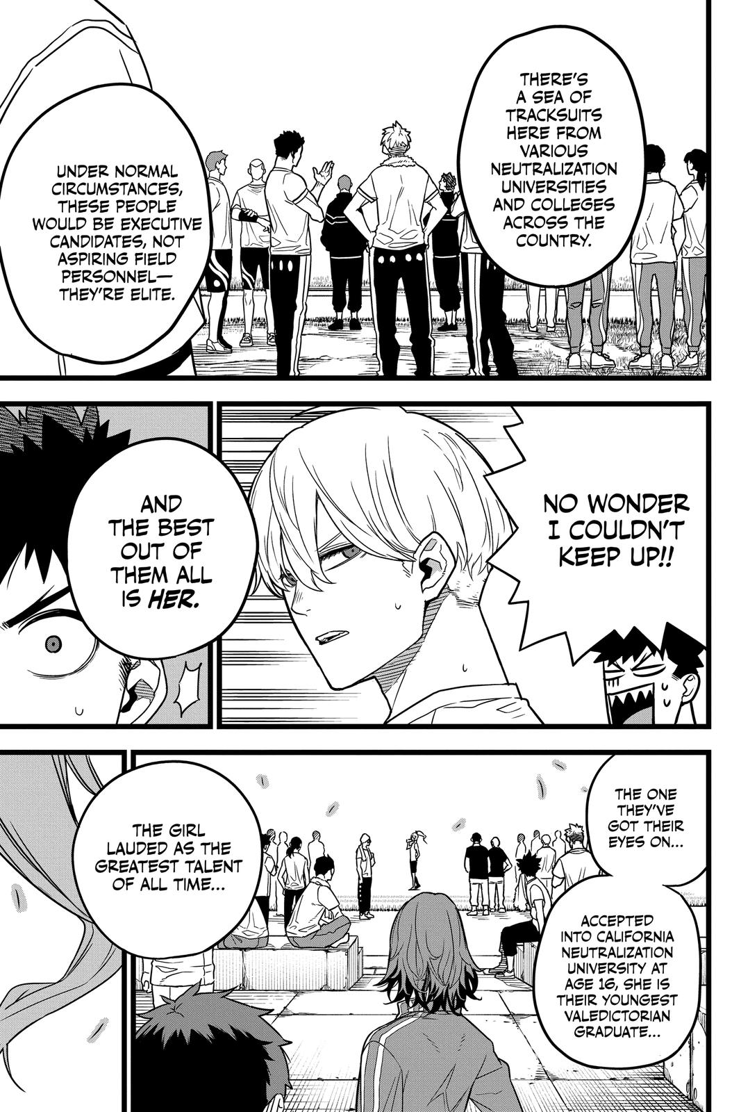 Read Kaiju No.8 ENGLISH Manga Online