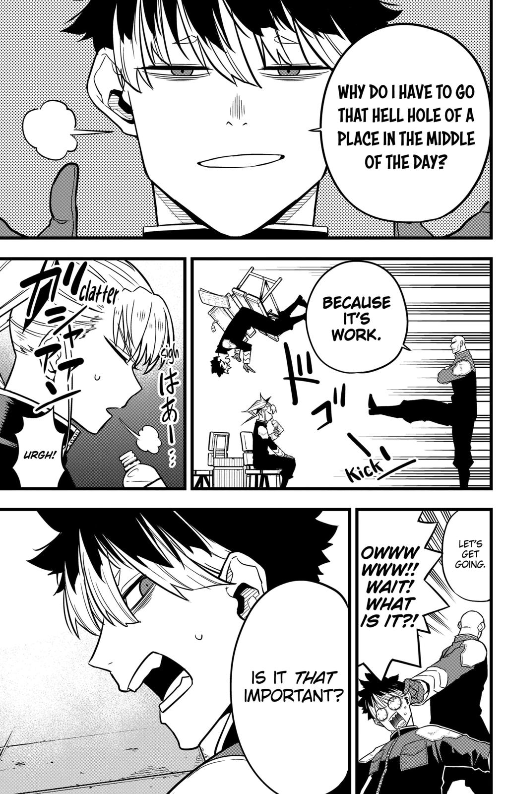 Read Kaiju No.8 ENGLISH Manga Online