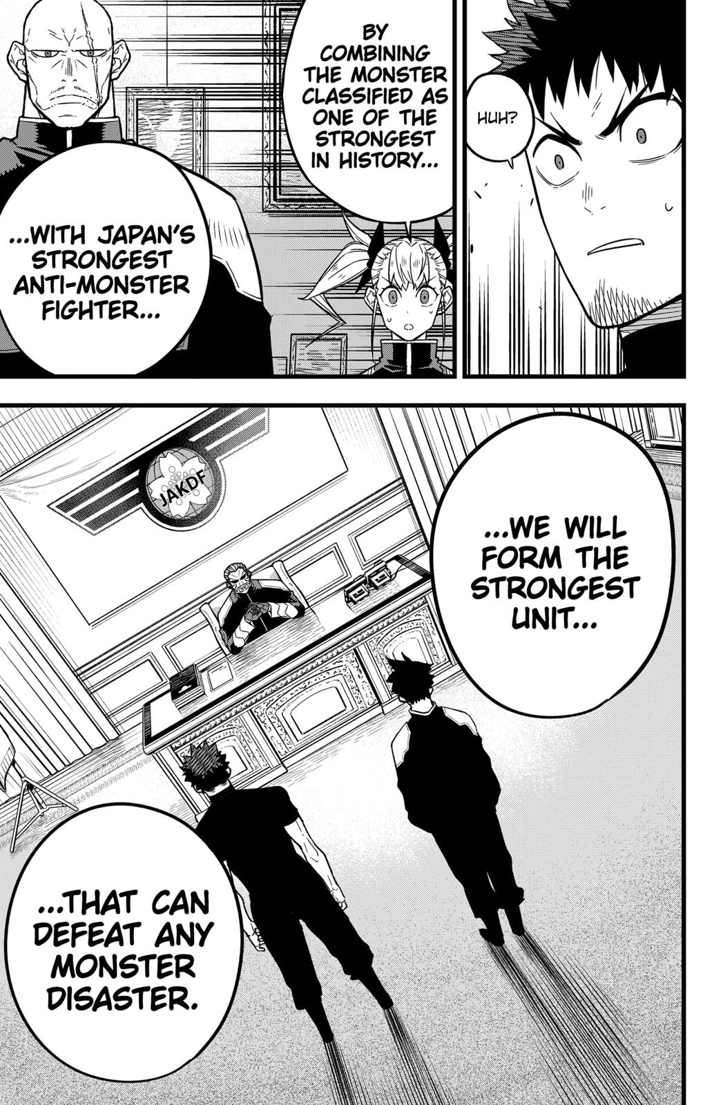 Read Kaiju No.8 ENGLISH Manga Online