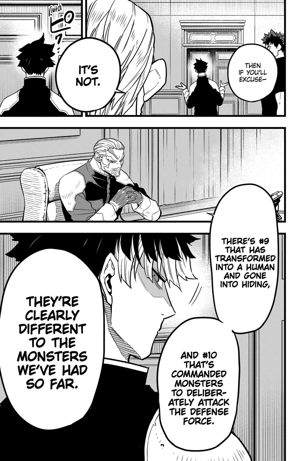 Read Kaiju No.8 ENGLISH Manga Online