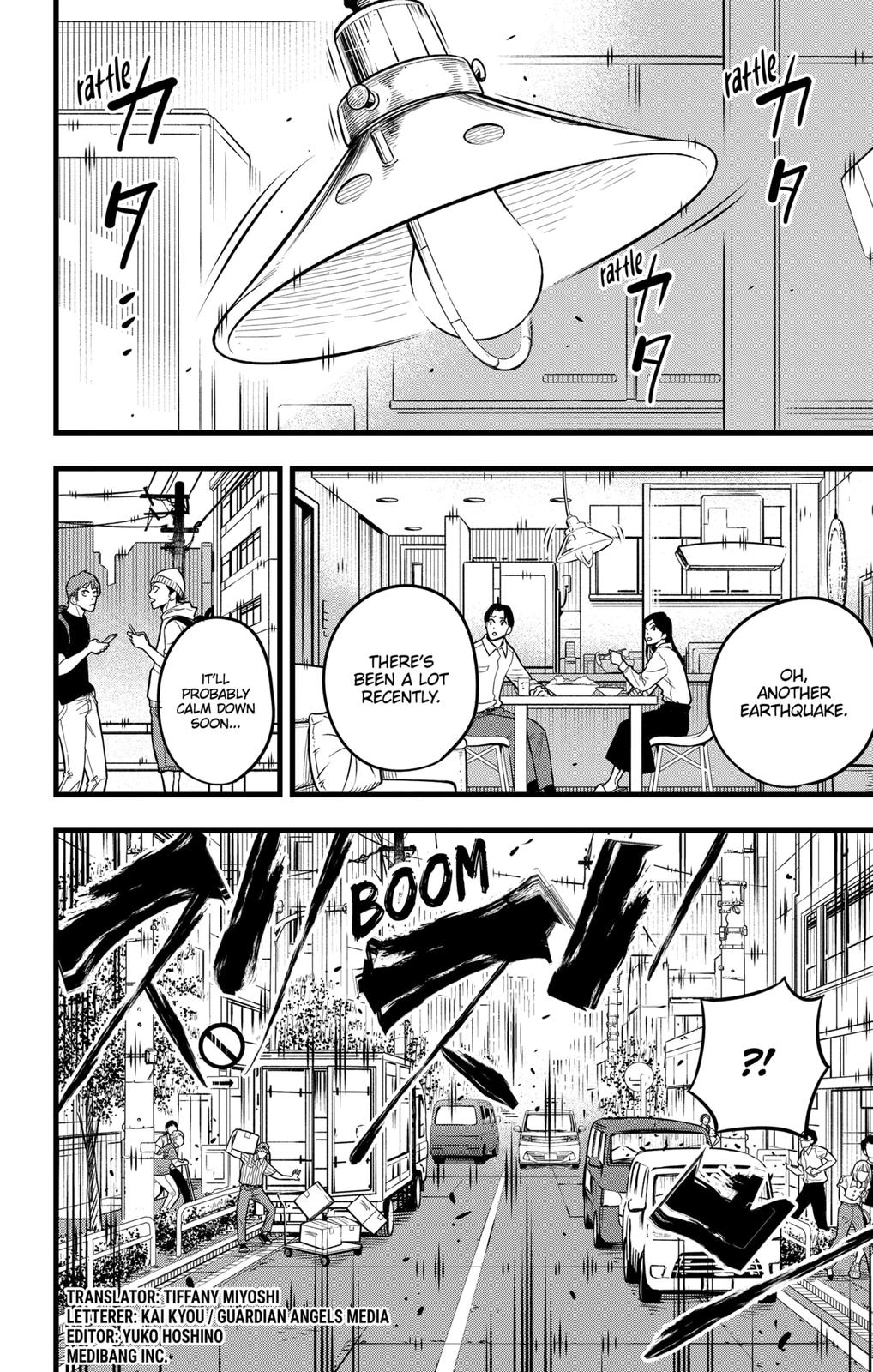 Read Kaiju No.8 ENGLISH Manga Online