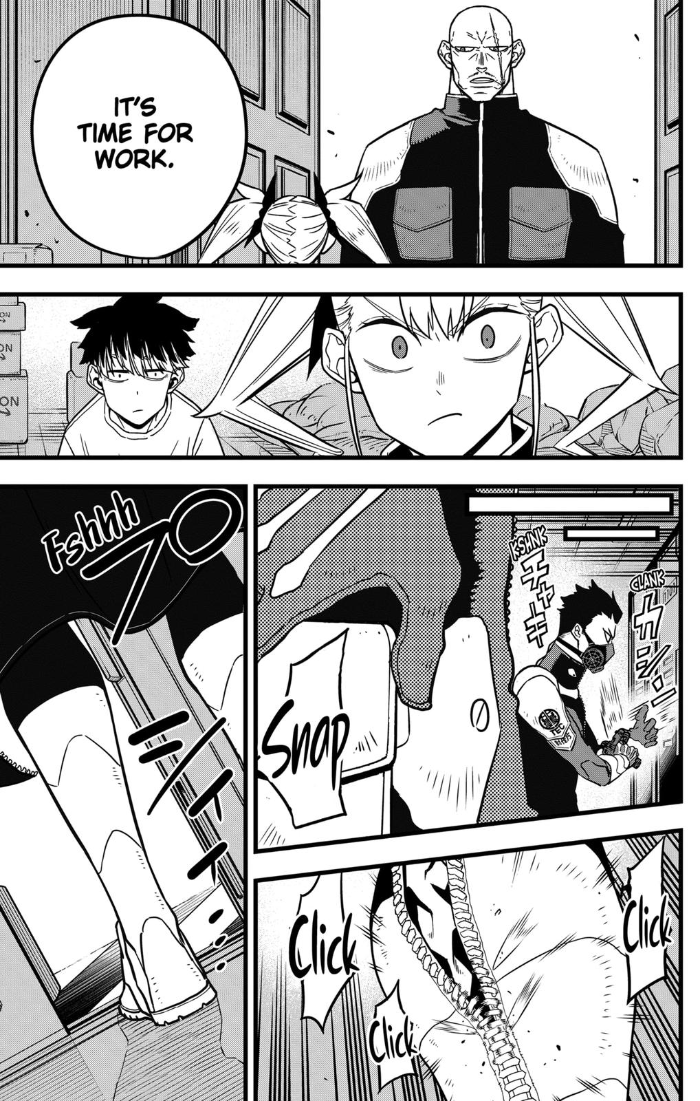 Read Kaiju No.8 ENGLISH Manga Online