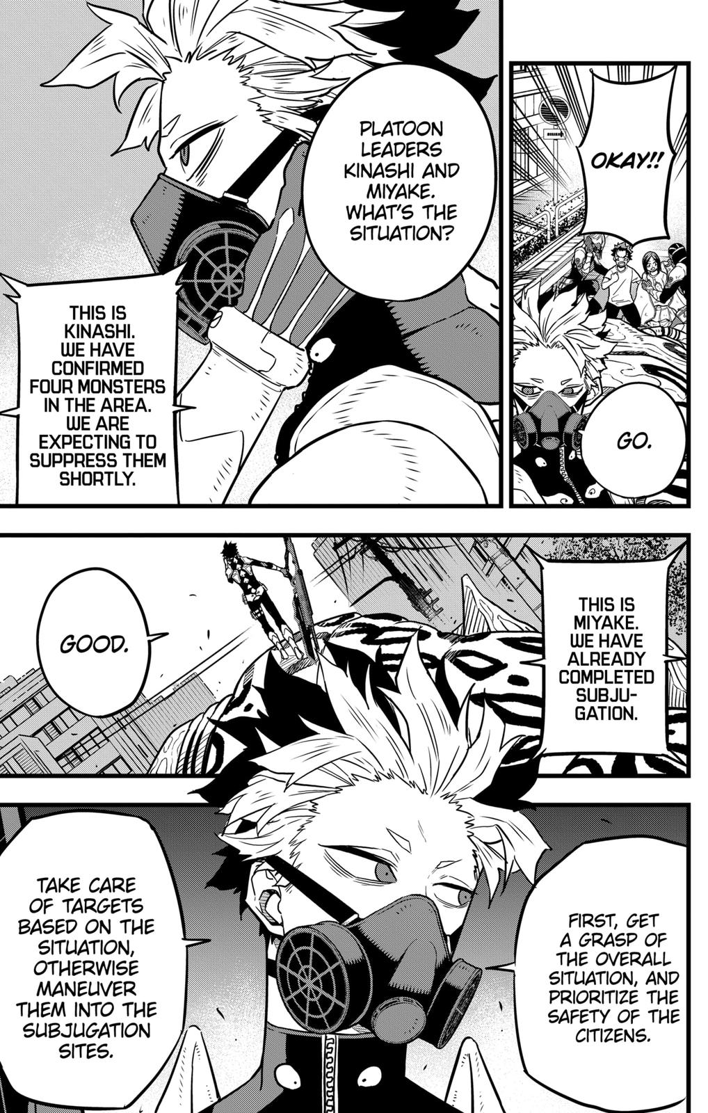 Read Kaiju No.8 ENGLISH Manga Online