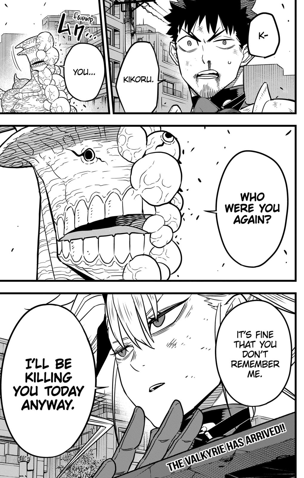 Read Kaiju No.8 ENGLISH Manga Online