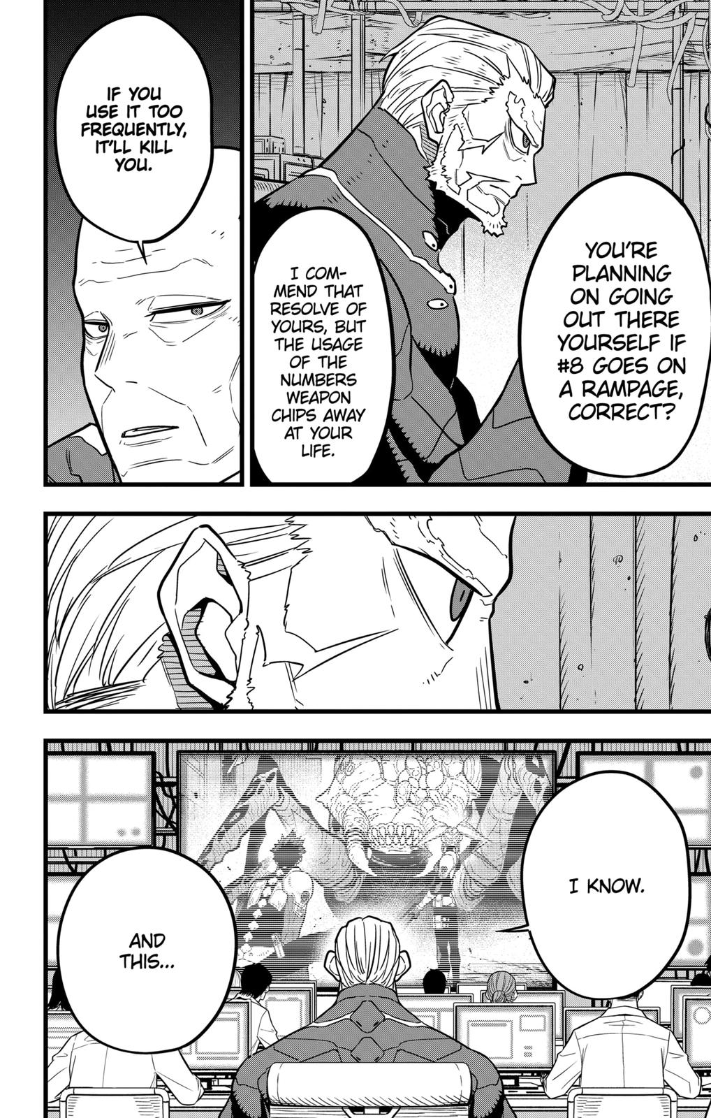 Read Kaiju No.8 ENGLISH Manga Online