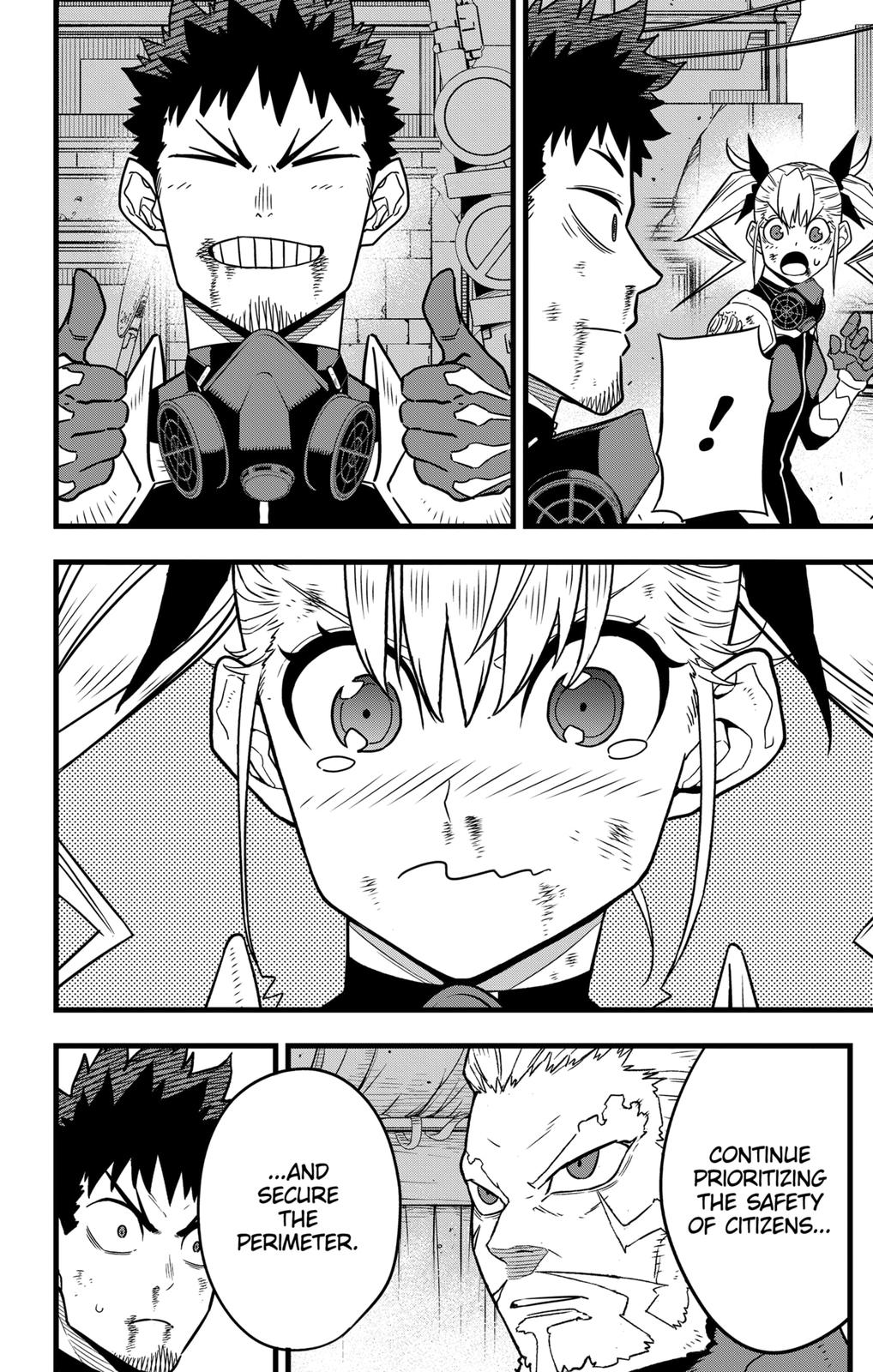 Read Kaiju No.8 ENGLISH Manga Online