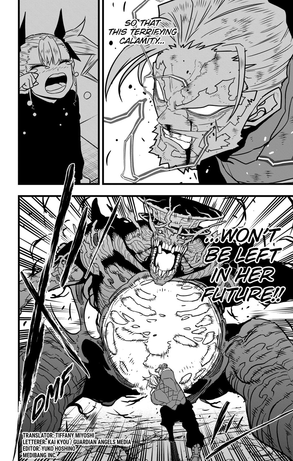 Read Kaiju No.8 ENGLISH Manga Online