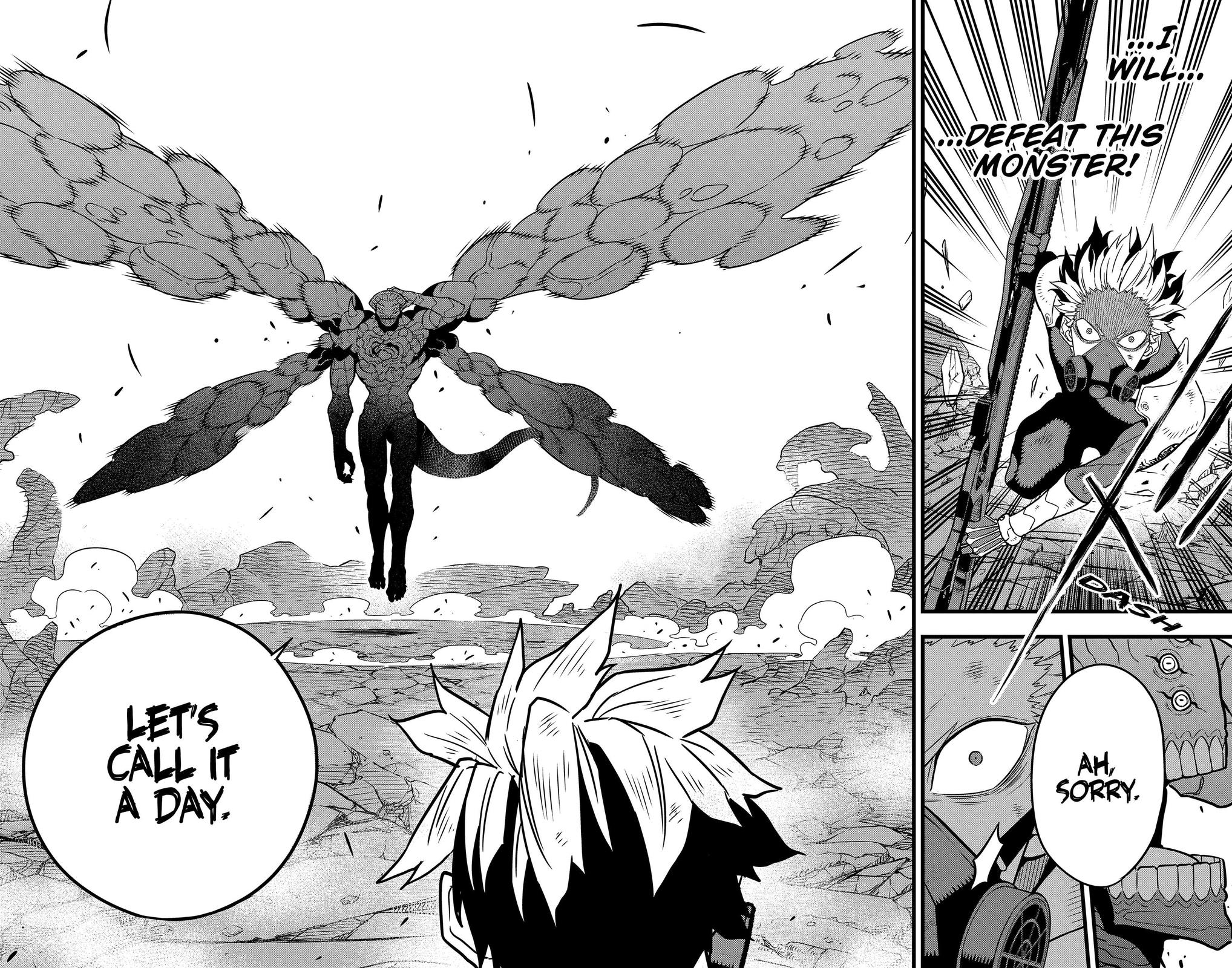 Read Kaiju No.8 ENGLISH Manga Online