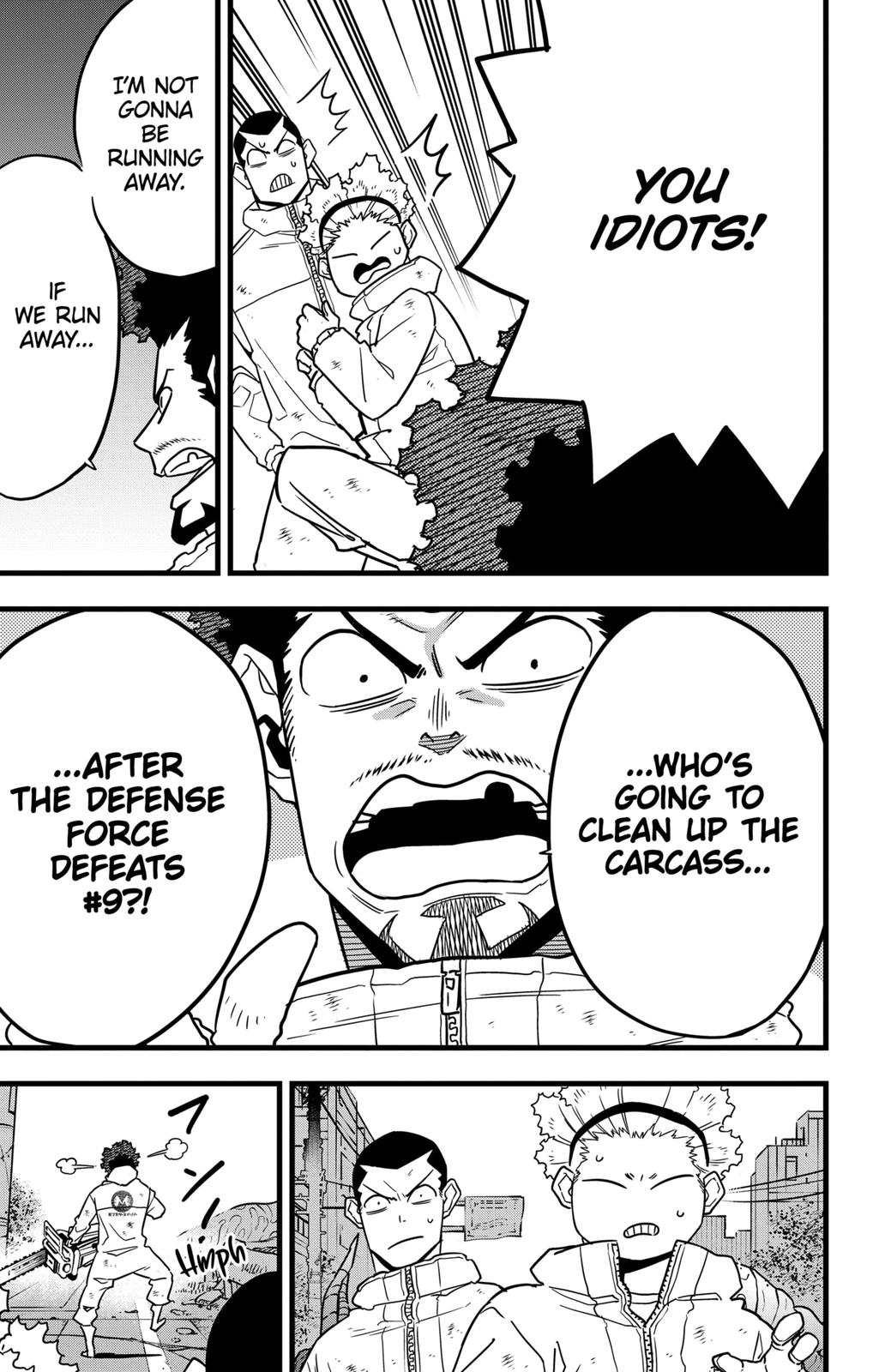 Read Kaiju No.8 ENGLISH Manga Online