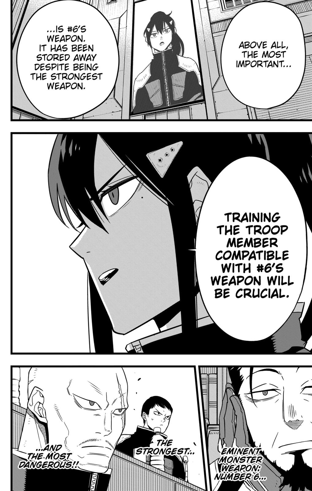 Read Kaiju No.8 ENGLISH Manga Online