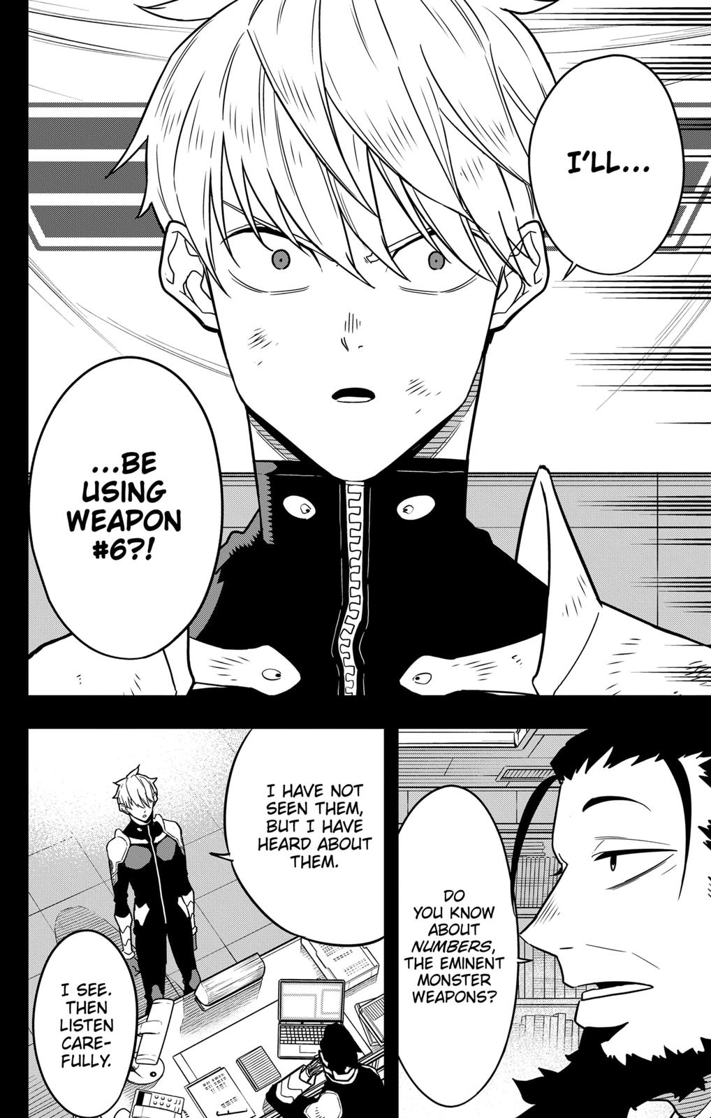 Read Kaiju No.8 ENGLISH Manga Online