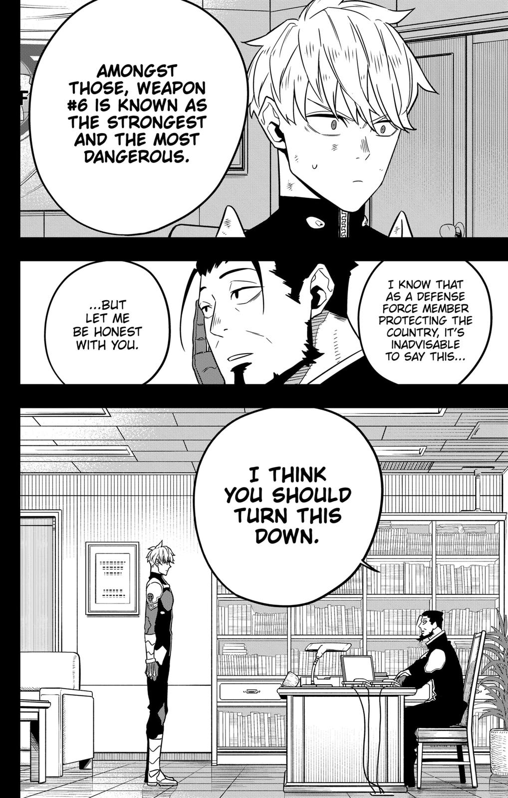 Read Kaiju No.8 ENGLISH Manga Online