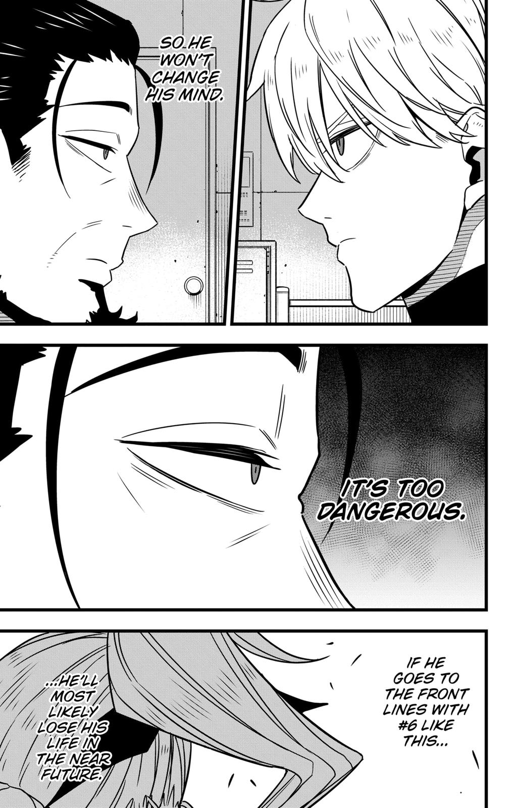 Read Kaiju No.8 ENGLISH Manga Online