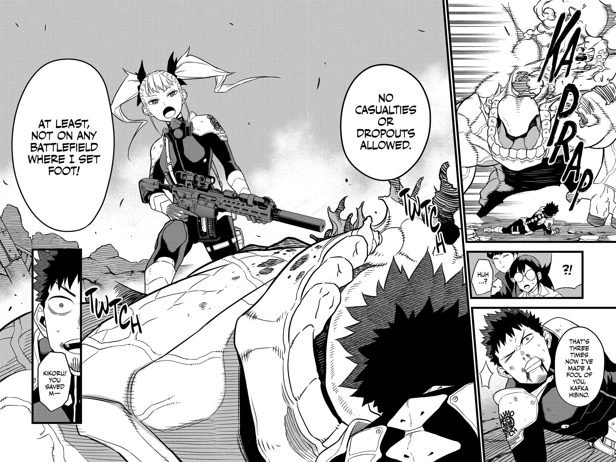 Read Kaiju No.8 ENGLISH Manga Online