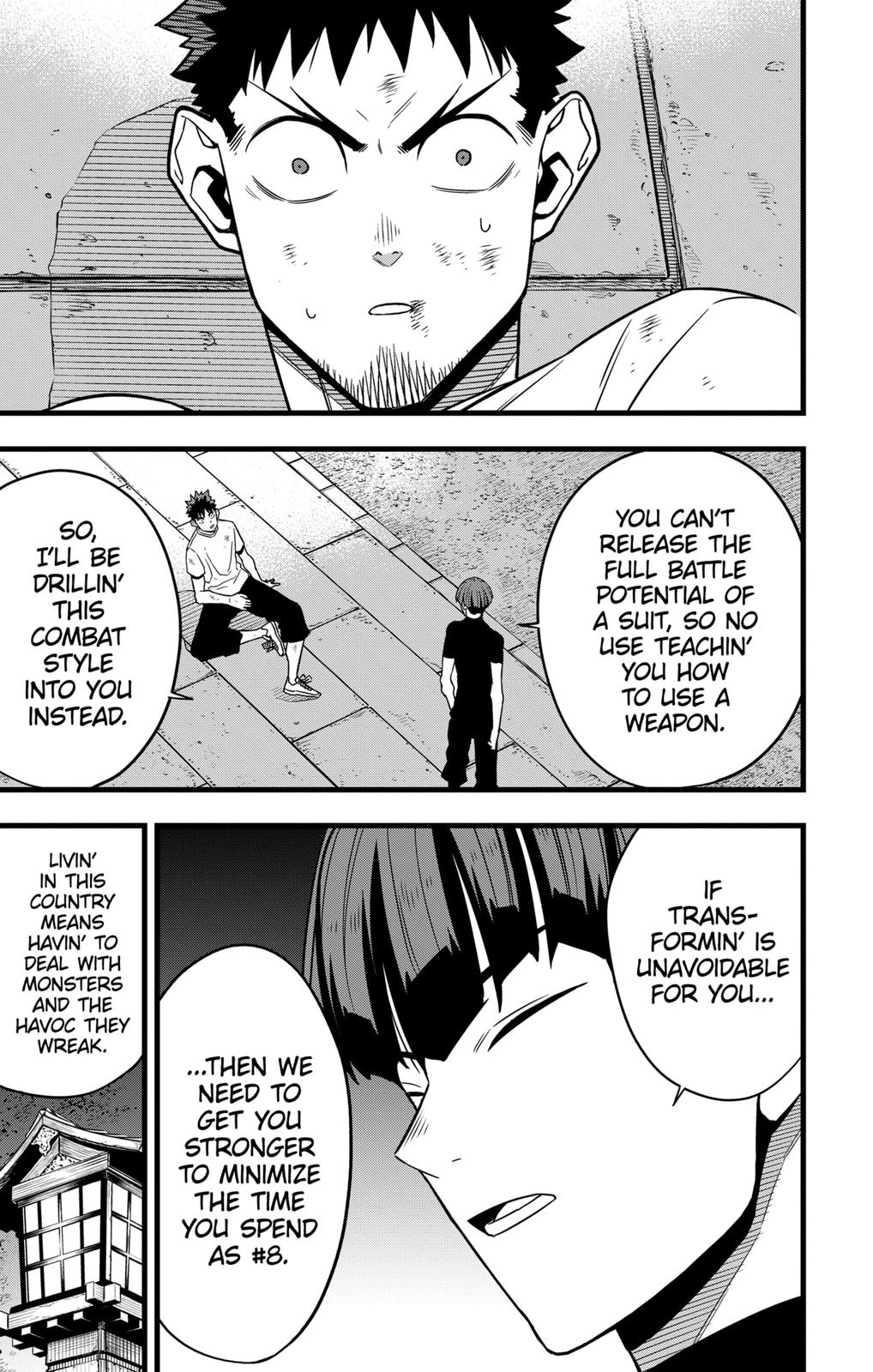 Read Kaiju No.8 ENGLISH Manga Online