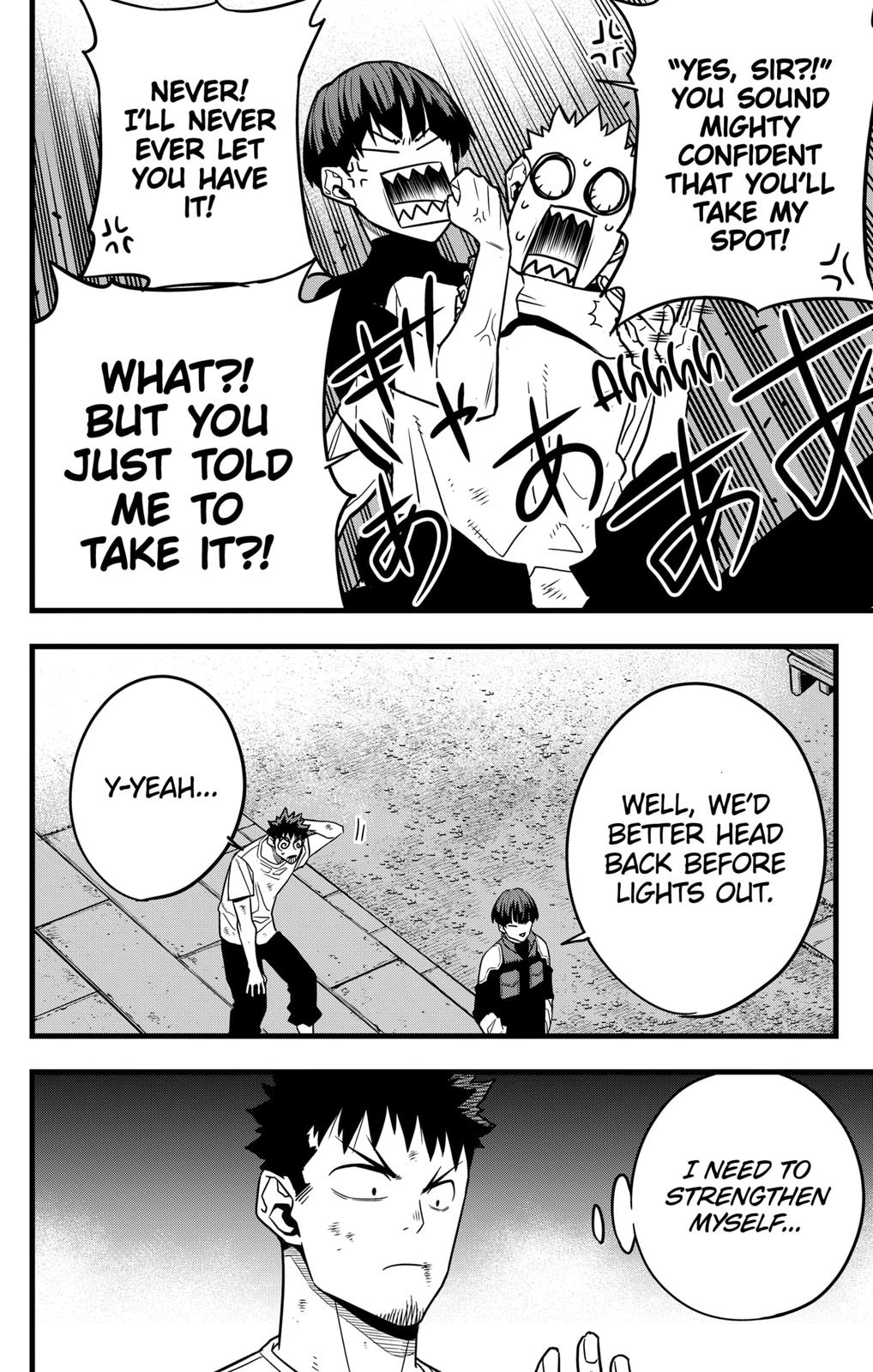 Read Kaiju No.8 ENGLISH Manga Online