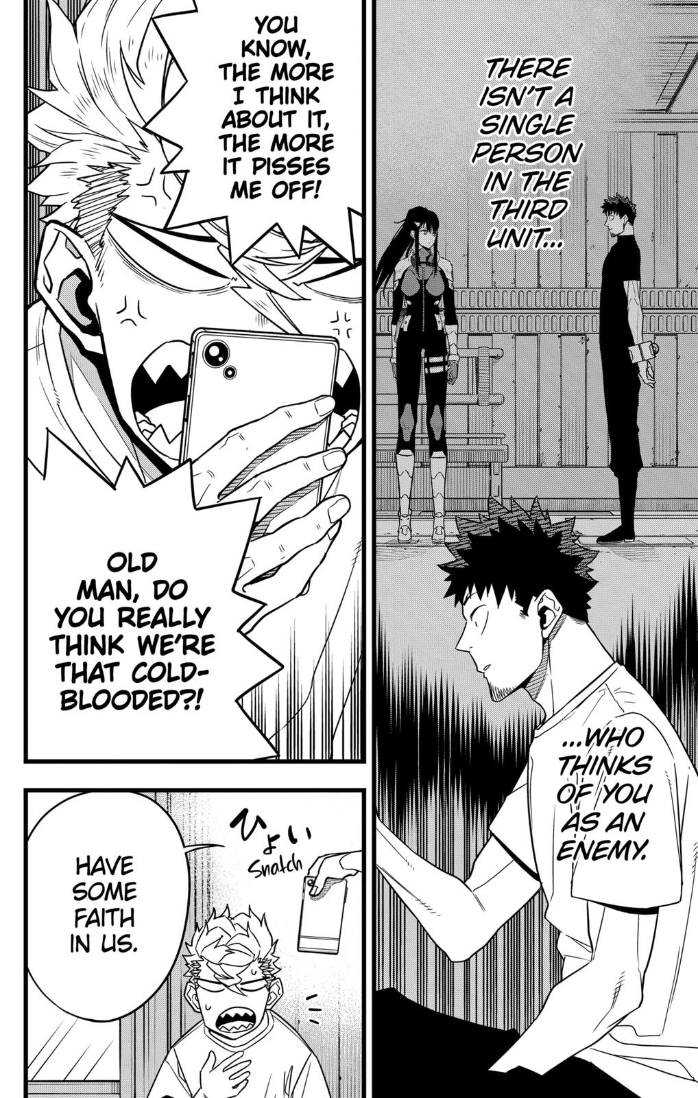 Read Kaiju No.8 ENGLISH Manga Online