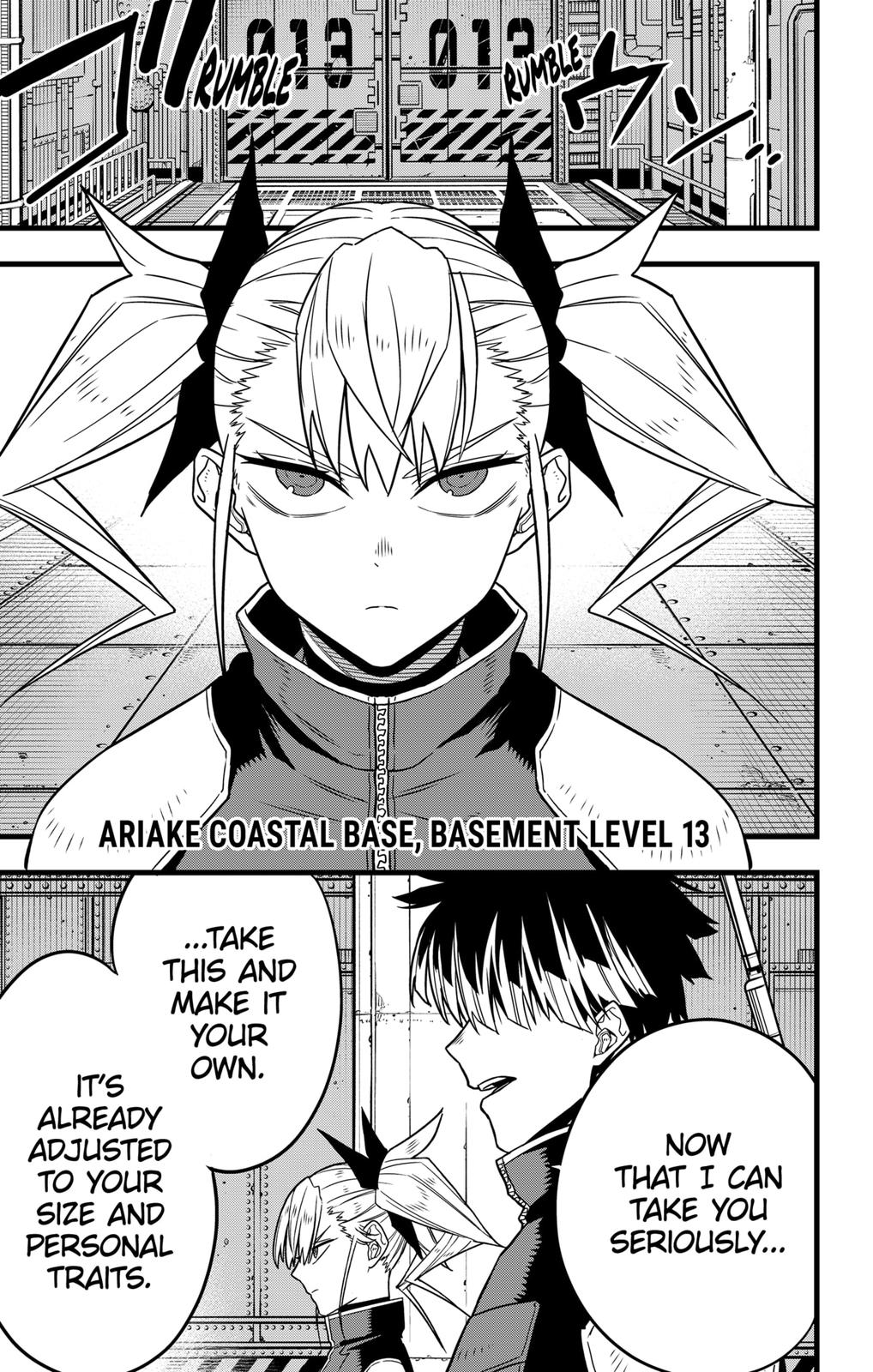 Read Kaiju No.8 ENGLISH Manga Online