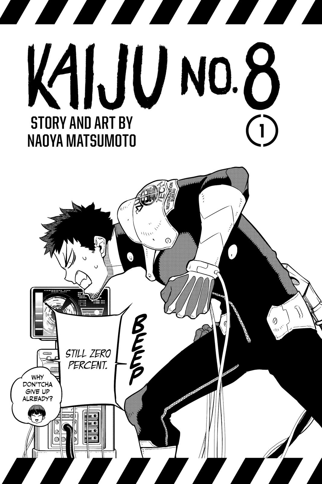 Read Kaiju No.8 ENGLISH Manga Online