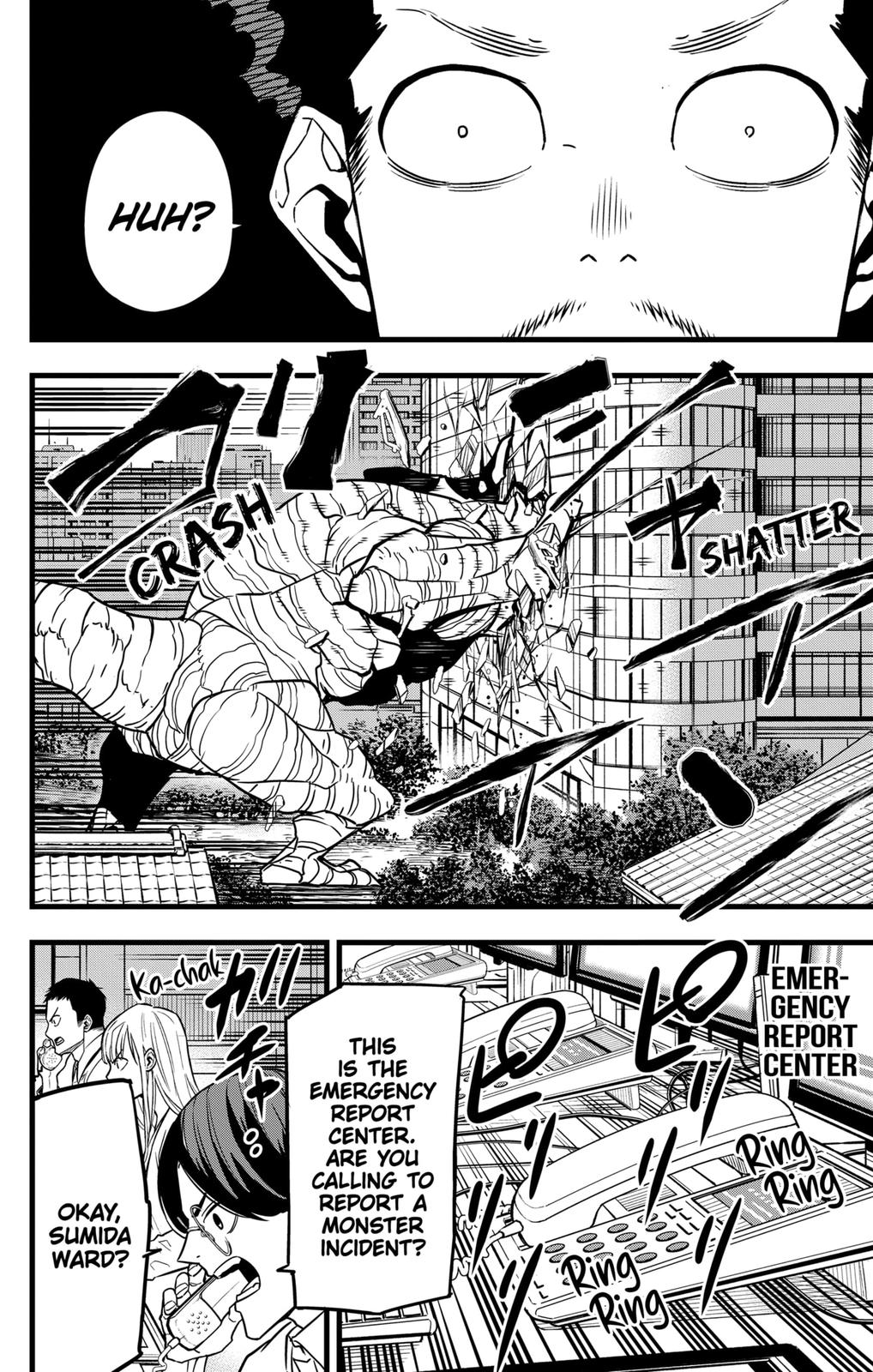 Read Kaiju No.8 ENGLISH Manga Online