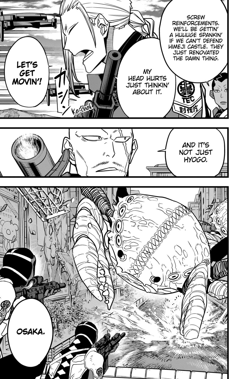 Read Kaiju No.8 ENGLISH Manga Online