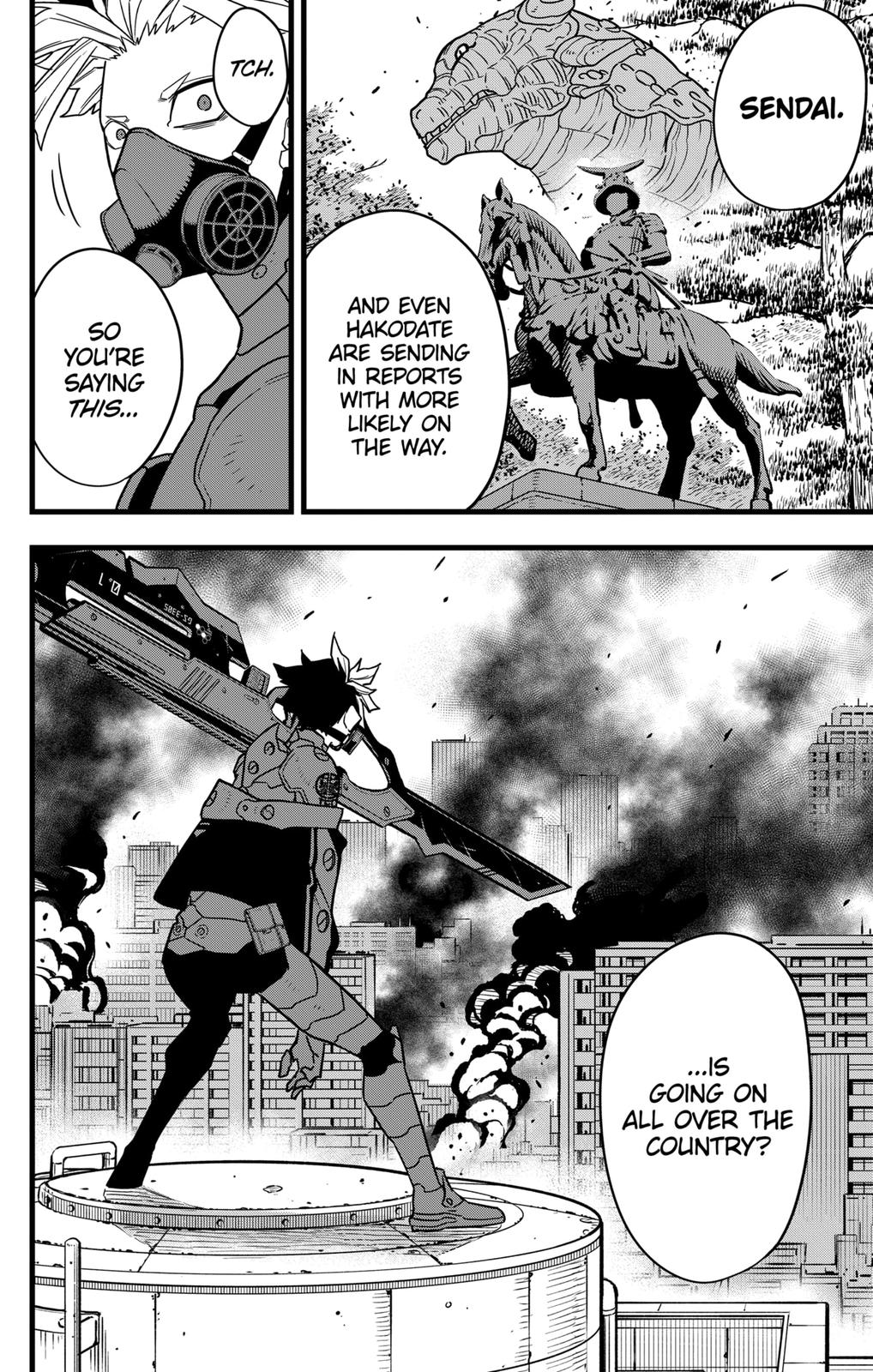 Read Kaiju No.8 ENGLISH Manga Online